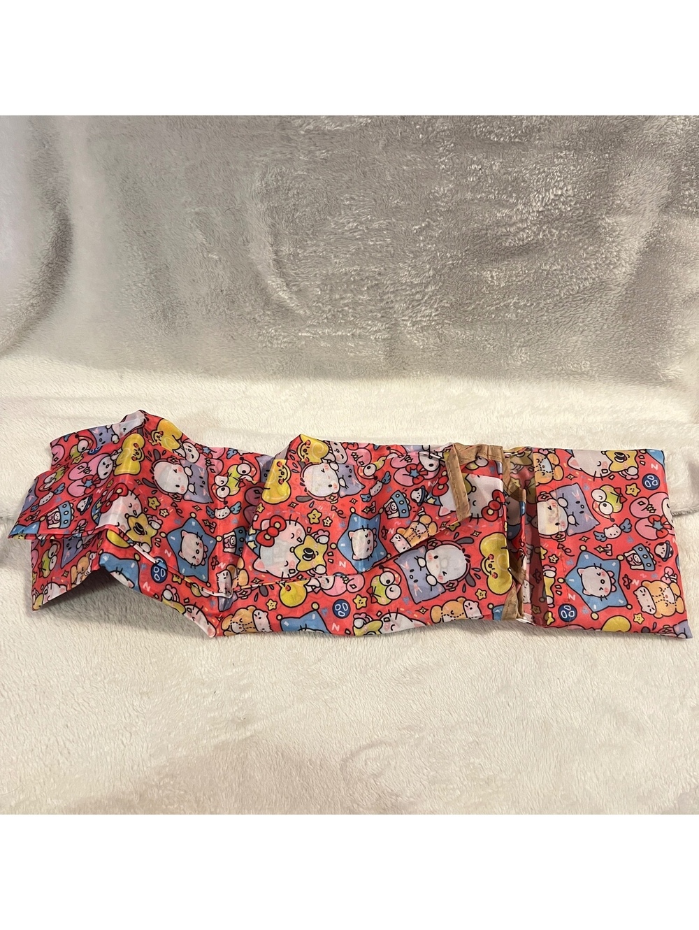 Hello Kitty and Friends Red Foldable Shopping Bag